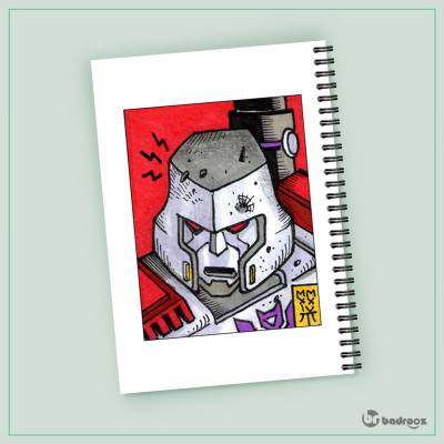 دفتر یادداشت Megatron (WeirdoXMiloTrent Exclusive)