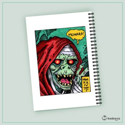 دفتر یادداشت Mummra (WeirdoXMiloTrent Exclusive)