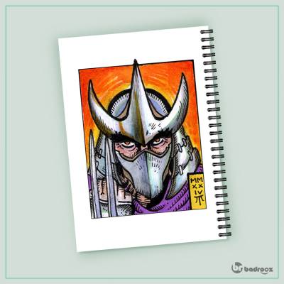 دفتر یادداشت The Shredder (WeirdoXMiloTrent Exclusive)