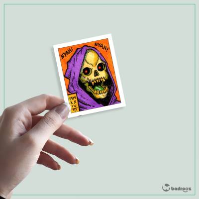 استیکر و برچسب Skeletor (WeirdoXMiloTrent Exclusive)