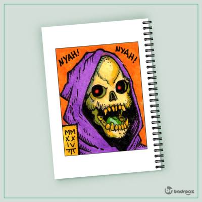 دفتر یادداشت Skeletor (WeirdoXMiloTrent Exclusive)