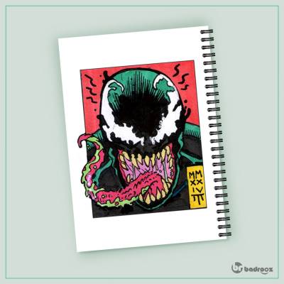دفتر یادداشت Venom (WeirdoXMiloTrent Exclusive)