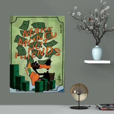 پوستر سیلک دافی داک (Daffy Duck)