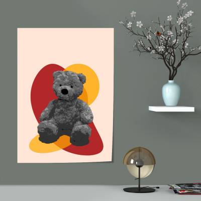 پوستر سیلک bear1