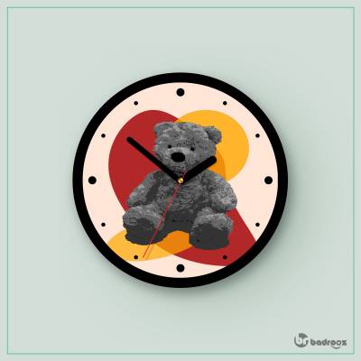 ساعت دیواری  bear1