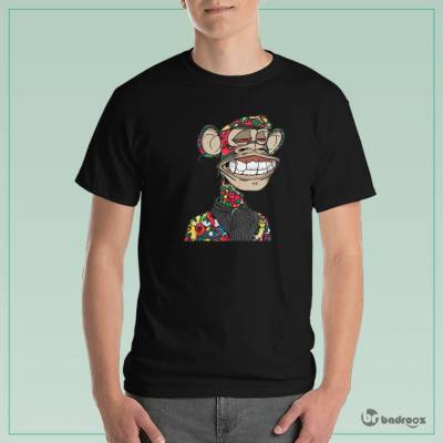 تی شرت مردانه میمون خسته 4