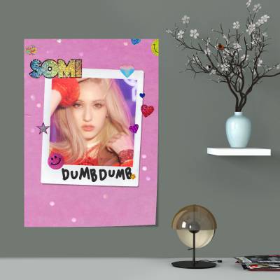 پوستر سیلک somi dumb dumb