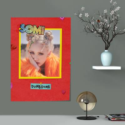 پوستر سیلک dumb dumb somi