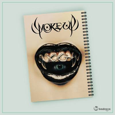 دفتر یادداشت  woke up XG