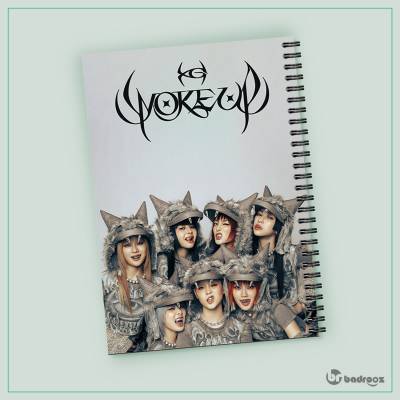 دفتر یادداشت xg woke up 2