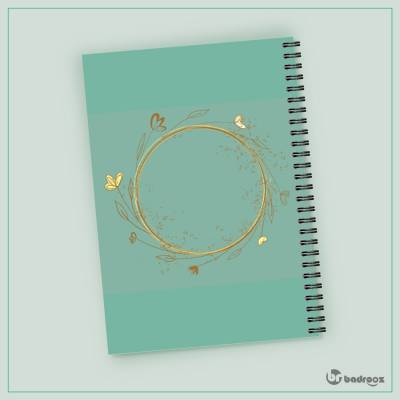 دفتر یادداشت Blue Green
