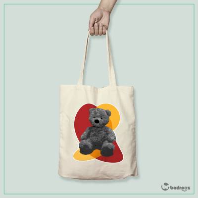 کیف خرید کتان (توت بگ) bear1