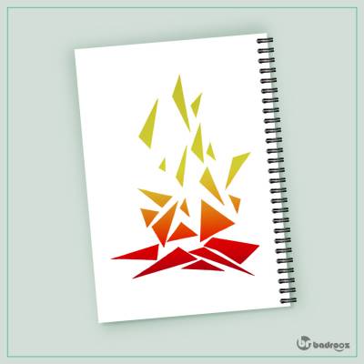 دفتر یادداشت آتش عجیب