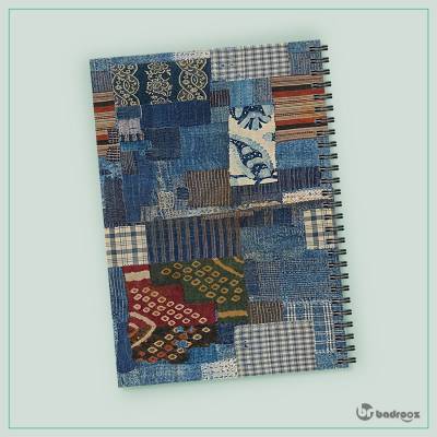 دفتر یادداشت چهل تیکه ابی
