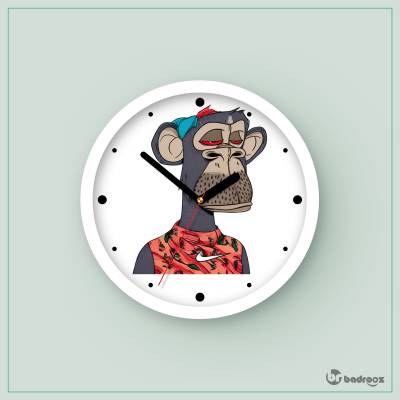 ساعت دیواری  میمون خسته1
