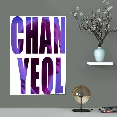 پوستر سیلک chanyeol exo2
