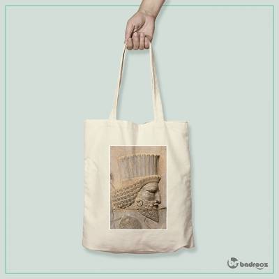 کیف خرید کتان (توت بگ) سرباز هخامنشی