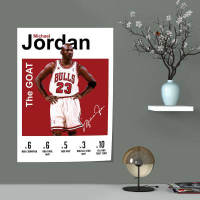 پوستر سیلک مایکل جردن (Michael Jordan) - 1
