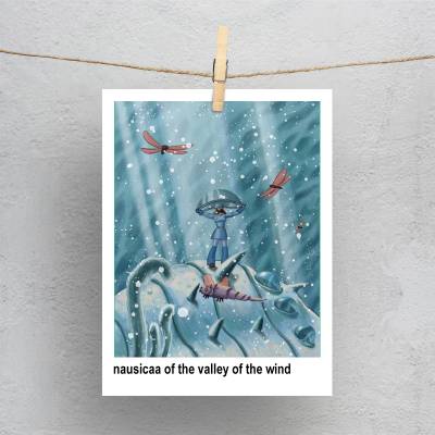 پولاروید(فتوکارت) Nausicaa of the valley of the wind