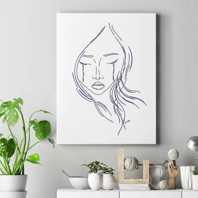 تابلو کنواس (بوم) H_Girl3