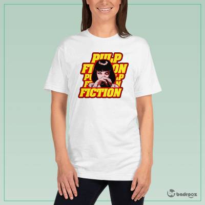 تی شرت زنانه pulp fiction-khashm