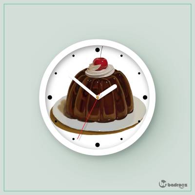 ساعت دیواری  ژله گیلاسی