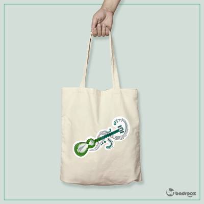 کیف خرید کتان (توت بگ) H_Tar3