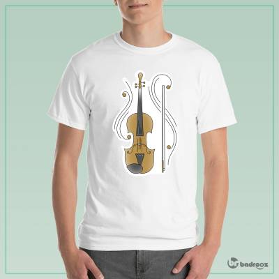 تی شرت مردانه H_Violin2