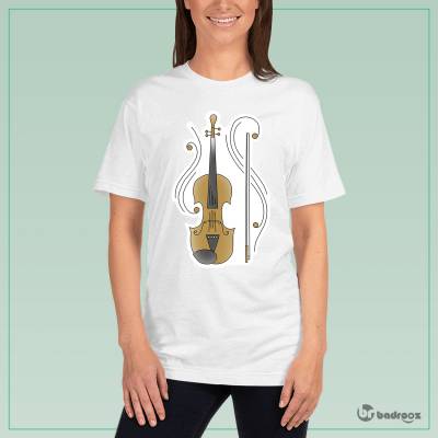 تی شرت زنانه H_Violin2