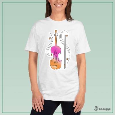 تی شرت زنانه H_Violin3