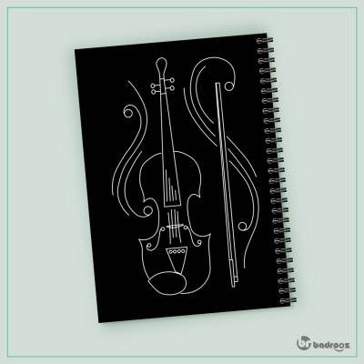 دفتر یادداشت H_Violin4