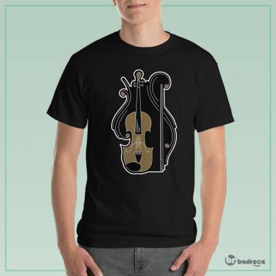 تی شرت مردانه H_Violin6