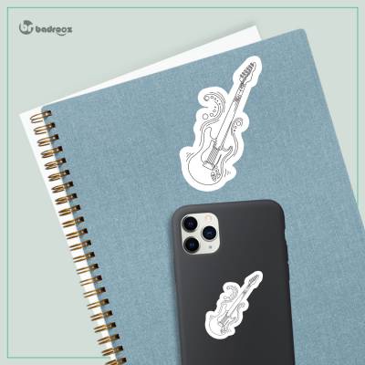 استیکر و برچسب H_ElectricGuitar1