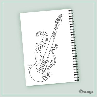 دفتر یادداشت H_ElectricGuitar1