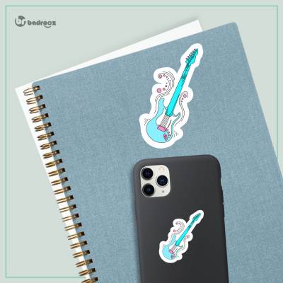 استیکر و برچسب H_ElectricGuitar2