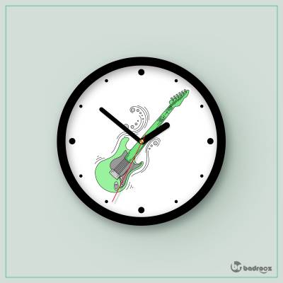ساعت دیواری  H_ElectricGuitar3
