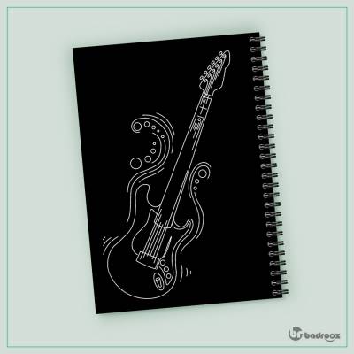 دفتر یادداشت H_ElectricGuitar4