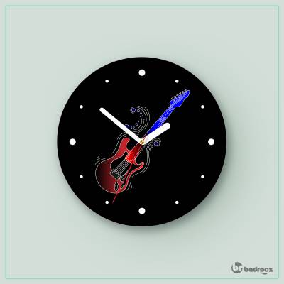 ساعت دیواری  H_ElectricGuitar6