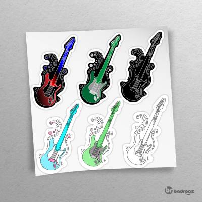 پک استیکر  H_ElectricGuitarPack