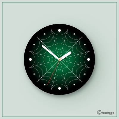 ساعت دیواری  H_SpiderWeb1