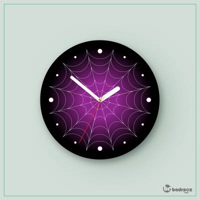 ساعت دیواری  H_SpiderWeb3