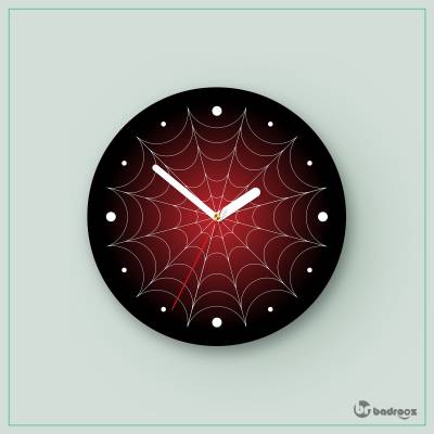 ساعت دیواری  H_SpiderWeb4