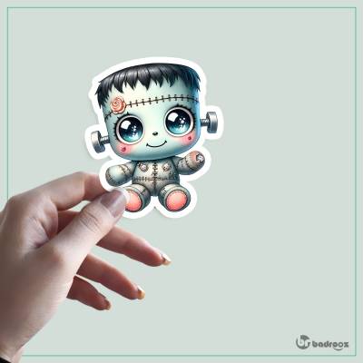 استیکر و برچسب فرانکشتاین کوچک