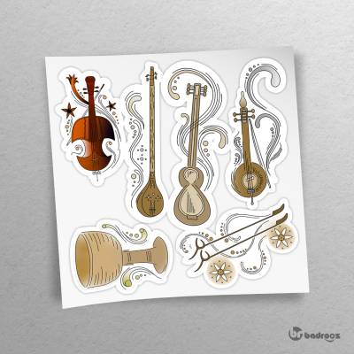 پک استیکر  H_IranMusicalInstruments2