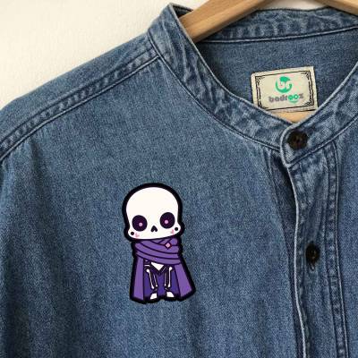 پچ حرارتی (برچسب لباس) Cute Skeleton