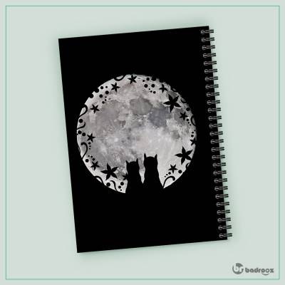 دفتر یادداشت H_Cats&Moon2