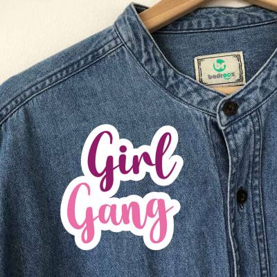 پچ حرارتی (برچسب لباس) گنگ دخترا girl gang