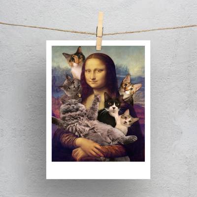 پولاروید(فتوکارت) مونالیزا -Mona Lisa