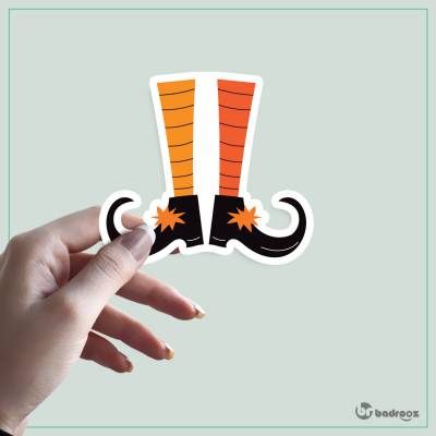 استیکر و برچسب Halloween Shoes