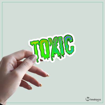 استیکر و برچسب سمی